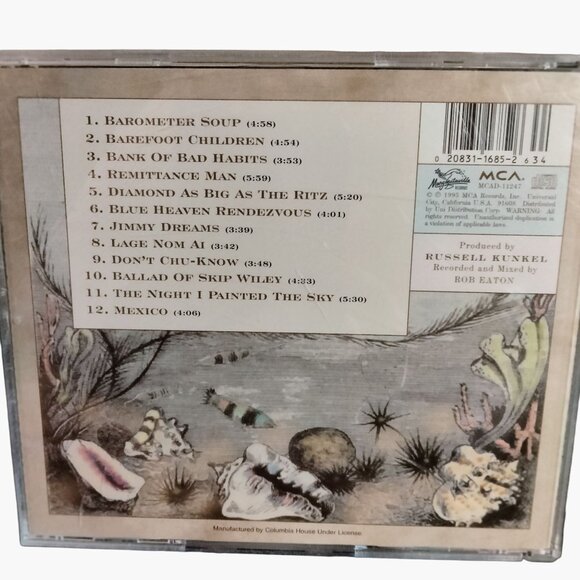 JImmy Buffett Barometer Soup Calypso Folk Rock 1995 CD - Picture 5 of 5